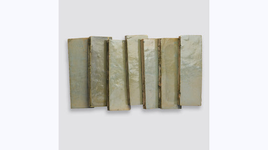 Zagora Vert Gris 2'' x 6'' Glossy Zellige Natural Stone