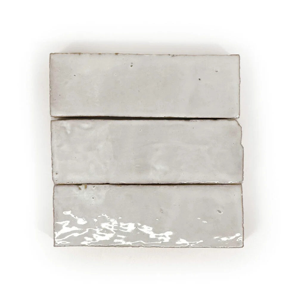 Zellige Classique - Atlas White 2×6
