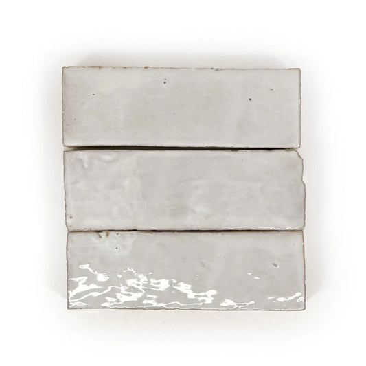 Zellige Classique - Atlas White 2×6