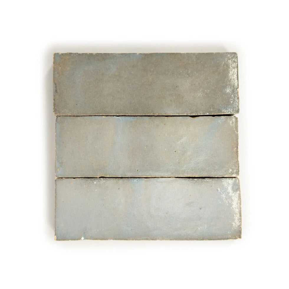 Zellige Classique - Gris Perle 2×6