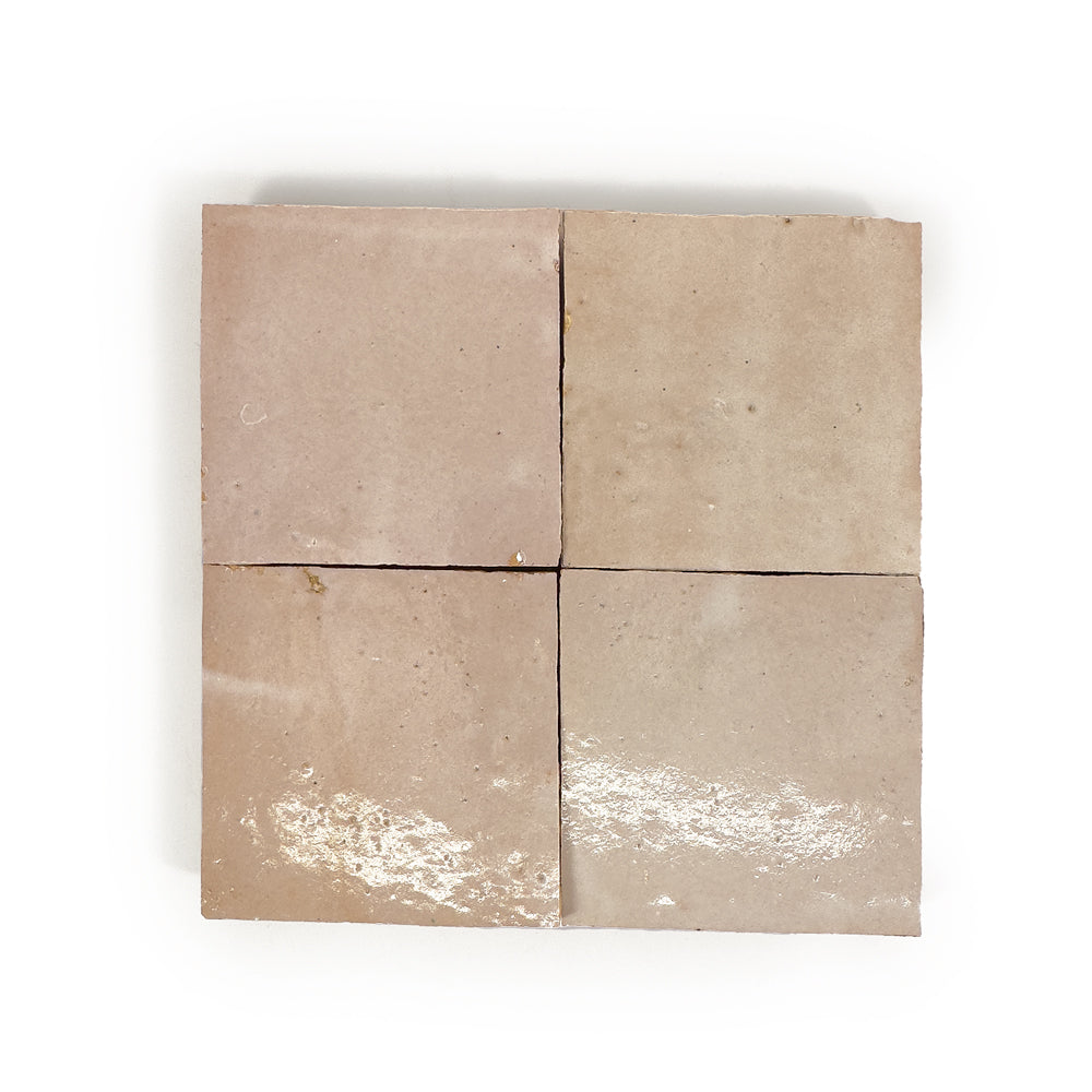 Zellige Classique - Sahara Rose 4×4