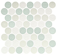 GT Alloway Collection 11-7/8'' x 11-7/8'' Glass Mosaic