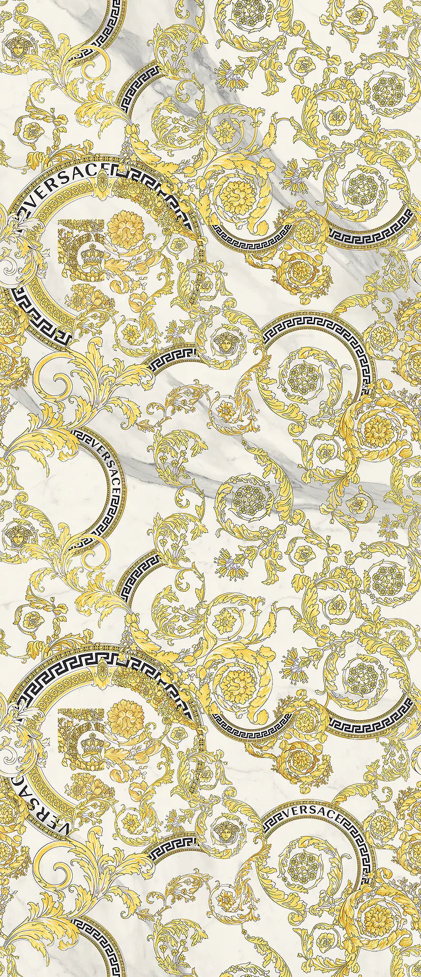 BAROCCO MAXI WHITE - VERSACE CERAMICS