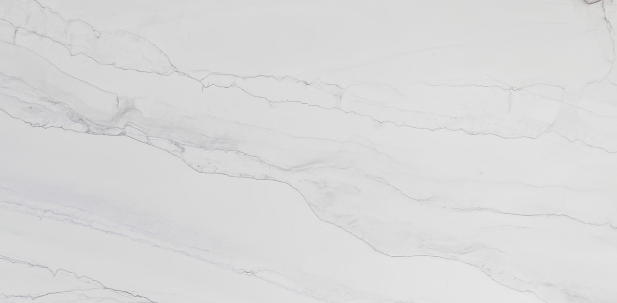 Sereno White E Quartz (Printed Surface)- SUMMER CLEARANCE- ES