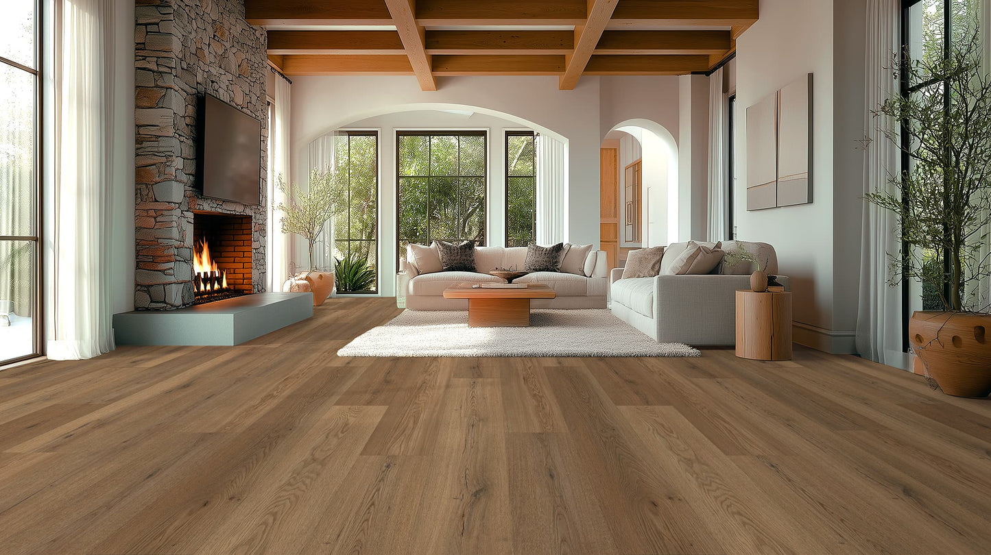Burnished Trail GA121528 - Nearwood Waterproof Laminate Flooring (Summer Special)