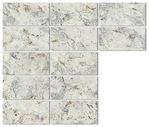 Alpen Quartz GT Collection Tile + Mosaic - (CALL US FOR SPECIAL PRICING) LRGALQ20 LRGALQ20-M
