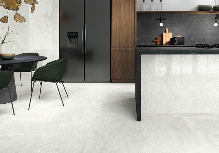 Agate White 24x48 Porcelain Tile - (CALL US FOR SPECIAL PRICING) GT LRGAGW21