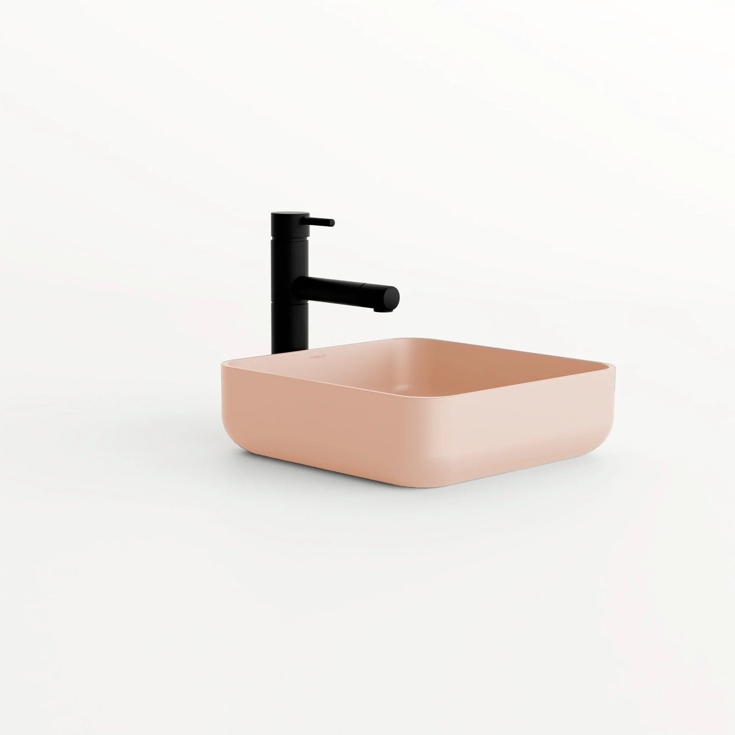 Concrete Vessel Sink Flow 03 Collection 14.5'' Length x 14.5'' Width x 4.3'' Depth