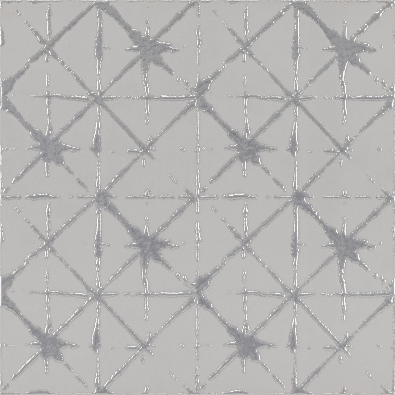Starburst Storm Fibra Cinza 12x12 Premium - SOGNARE COLLECTION