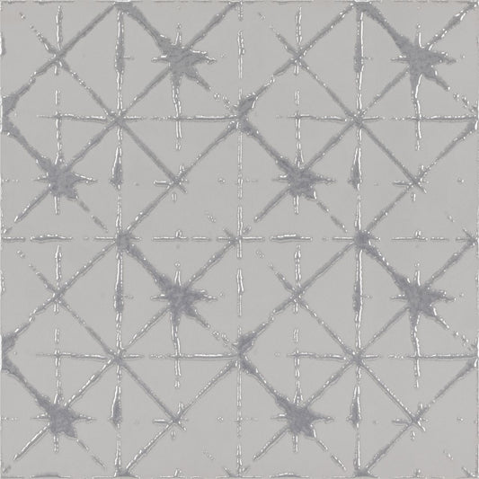 Starburst Storm Fibra Cinza 12x12 Premium - SOGNARE COLLECTION