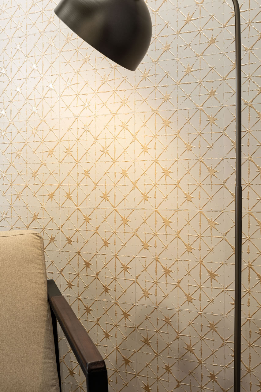 Starburst Gold Fibra 12x12 Premium - SOGNARE COLLECTION