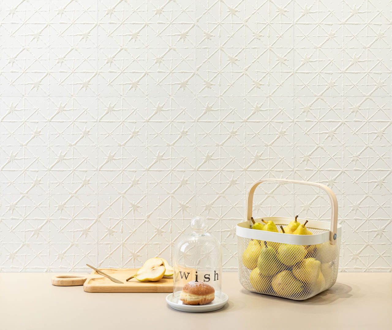 Starburst White Fibra Bronco 12x12 Premium - SOGNARE COLLECTION