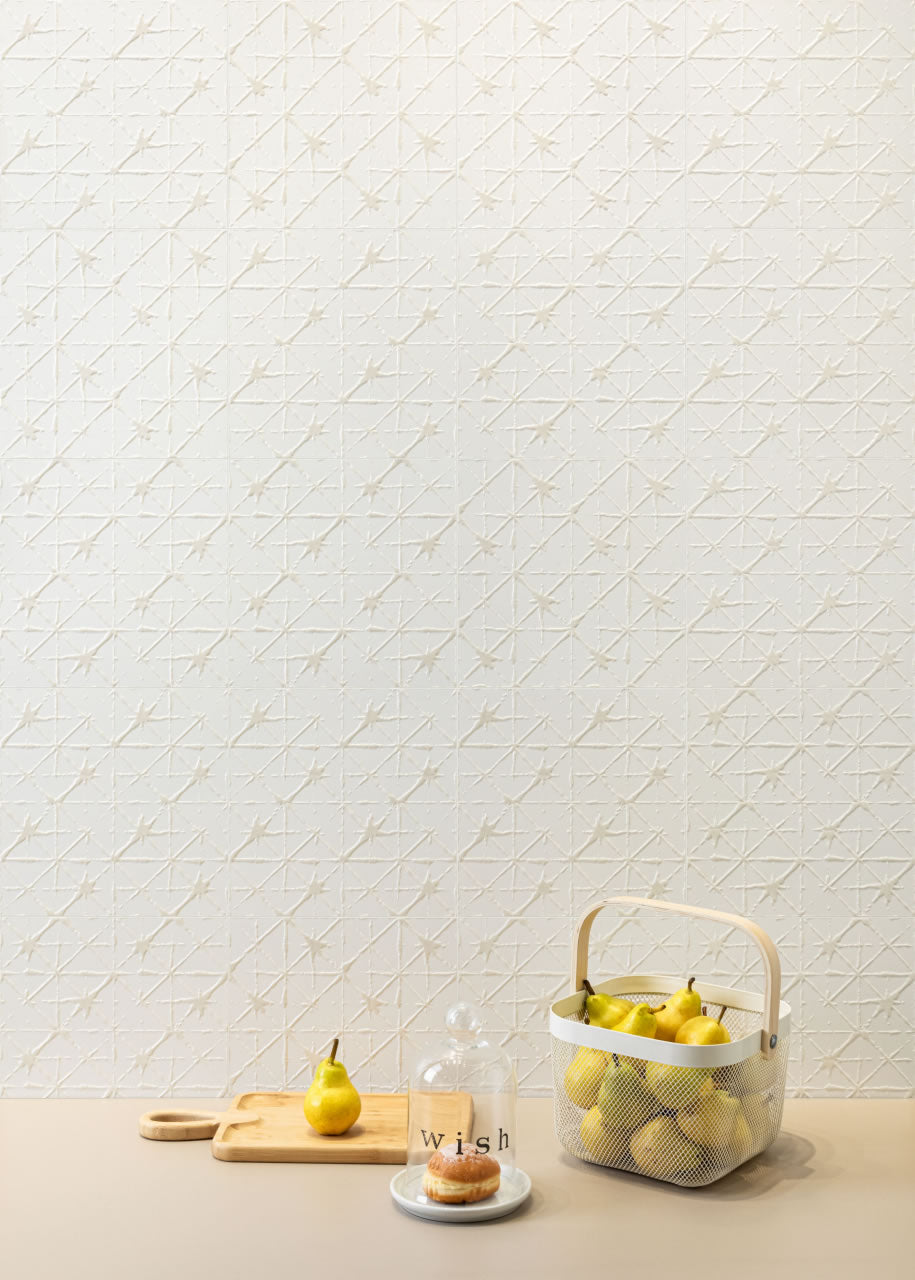 Starburst White Fibra Bronco 12x12 Premium - SOGNARE COLLECTION