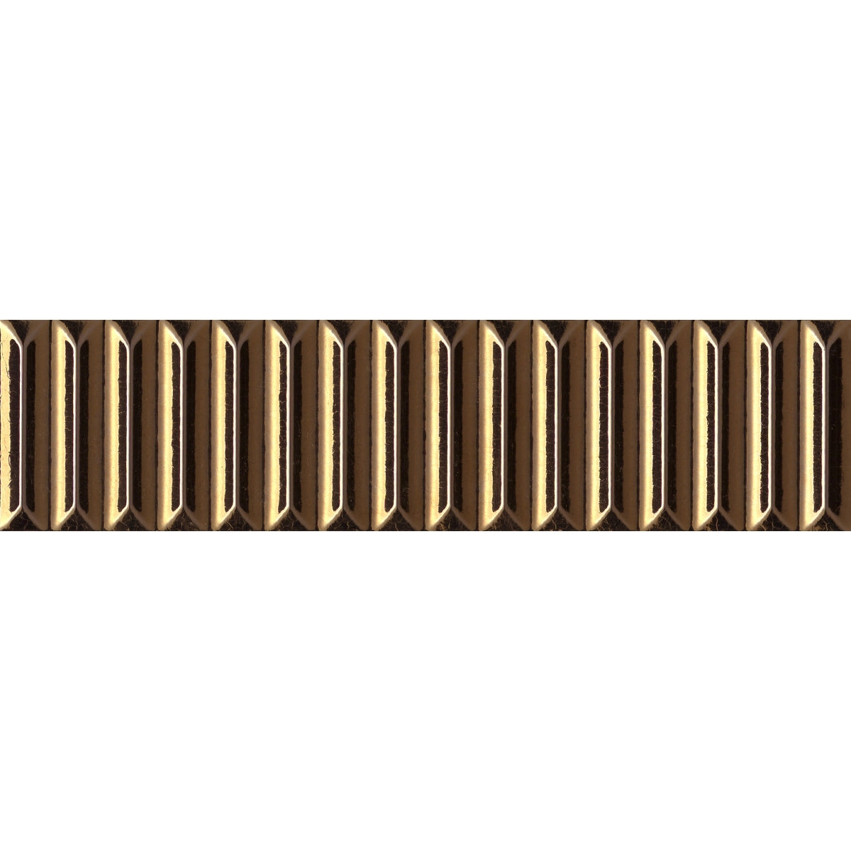 E by Emser ELECTRUM - 2X8 BLADE, GOLD, GLOSSY (SALE)