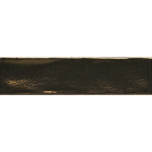 E by Emser ELECTRUM - 3X12, GOLD, GLOSSY (SALE)