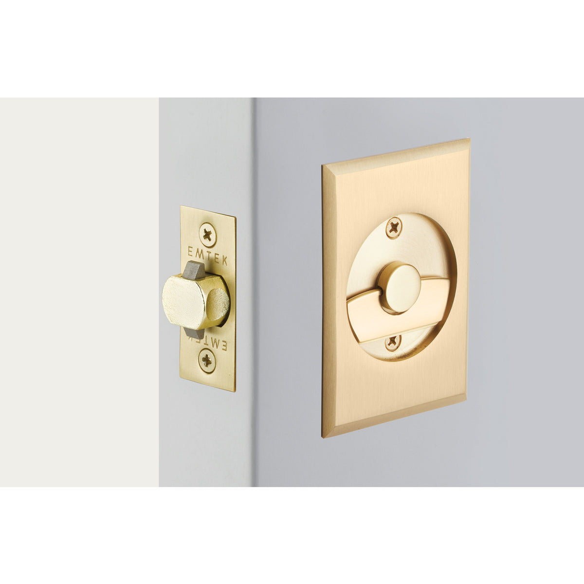 Emtek 2015US4 - Satin Brass / Privacy