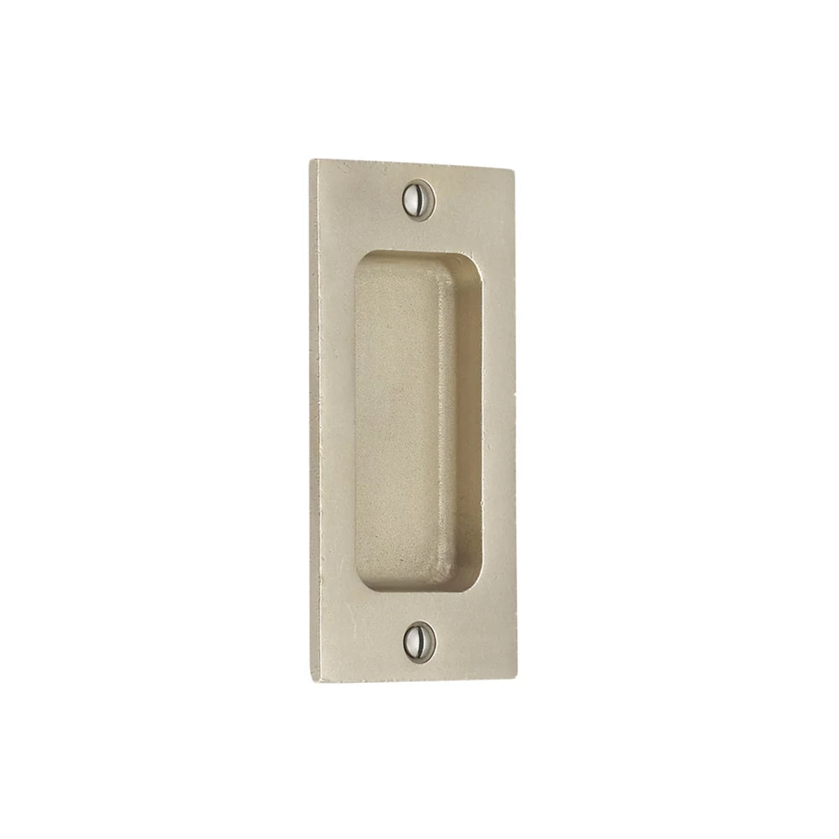 Emtek 220404/220408/220410/220406 flush pull - Tumbled White Bronze