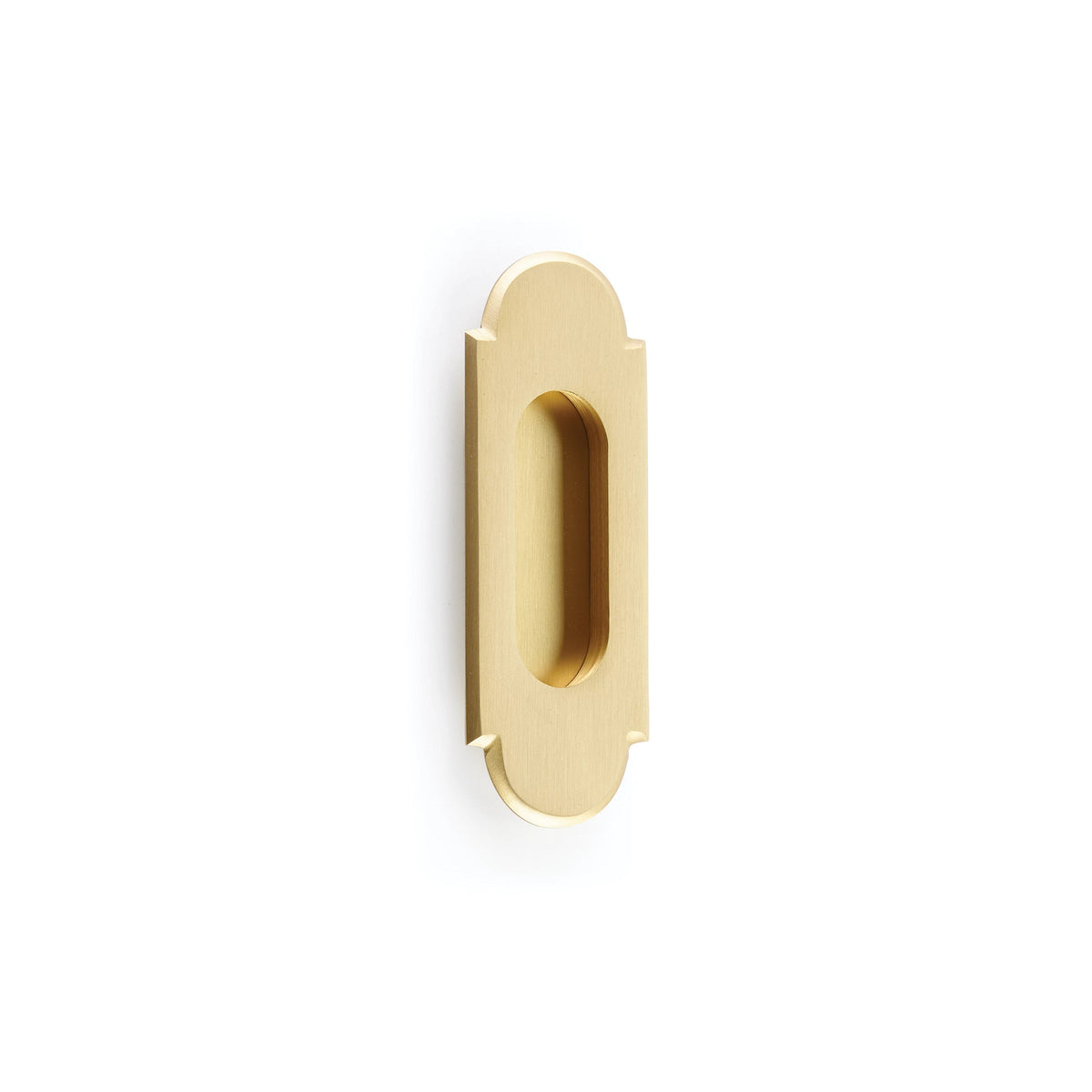 Emtek 2205/2206 flush pull - Satin Brass