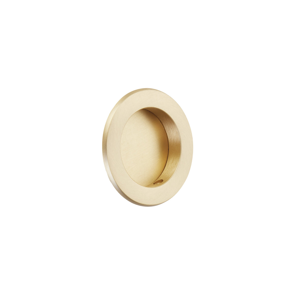 Emtek 2211 flush pull - Satin Brass