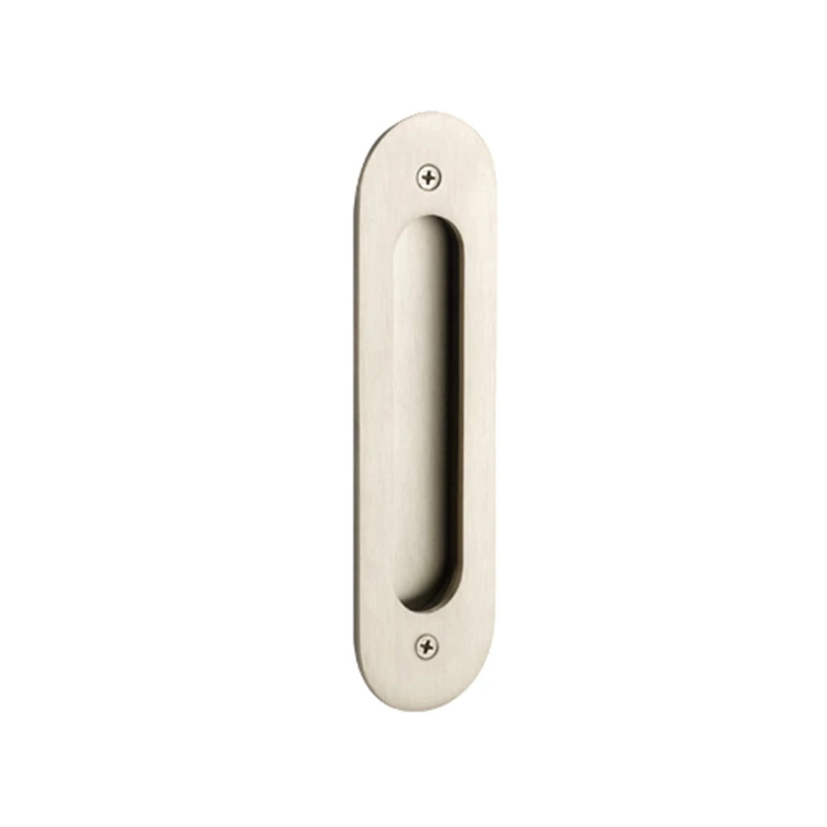 Emtek 2212 flush pull - Satin Nickel