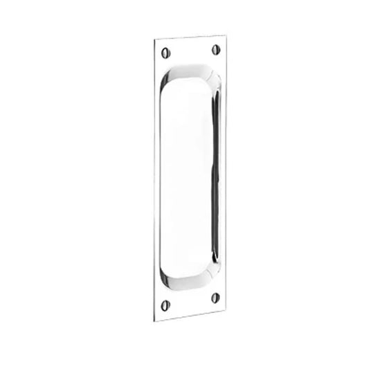 Emtek 2216 flush pull - Polished Chrome