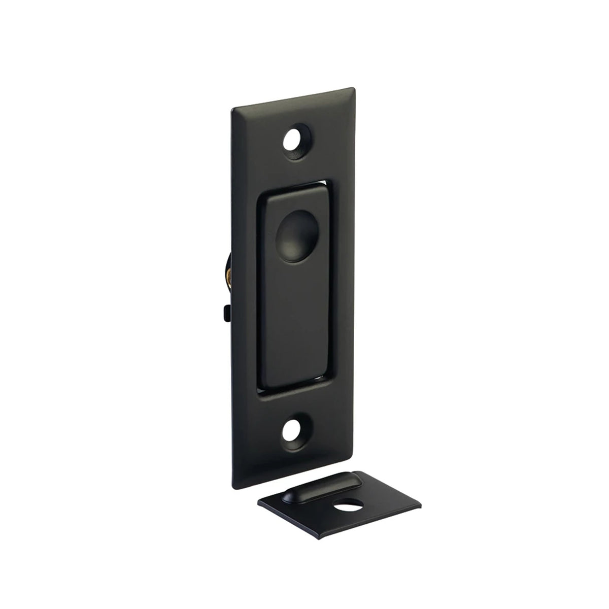 Emtek 2219 Jamb Bolt in Flat Black (US19)