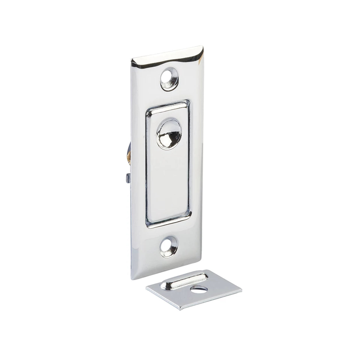 Emtek 2219 Jamb Bolt in Polished Chrome (US26)