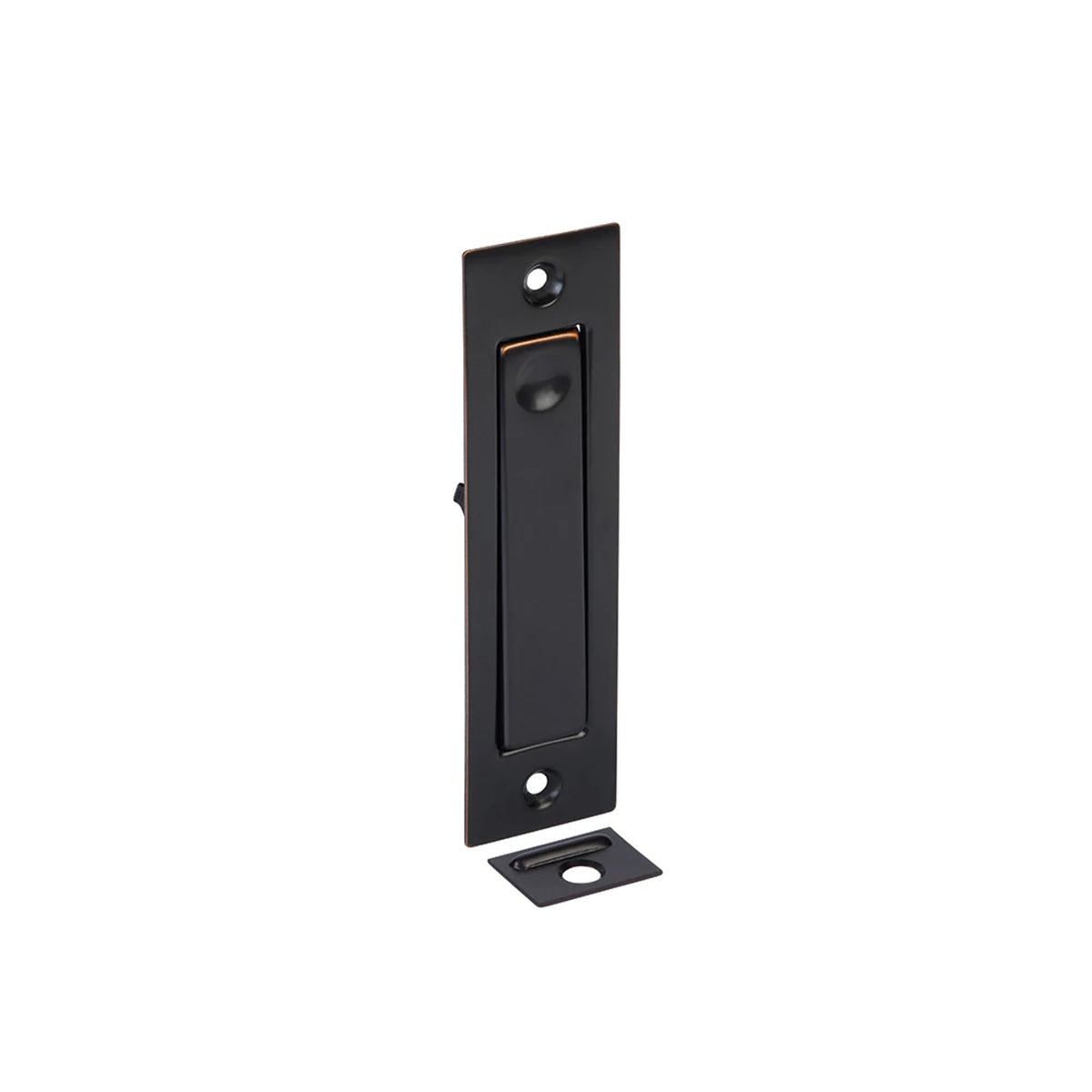 Emtek 2220 Modern Rectangular Jamb Bolt - Oil Rubbed Bronze (2220US10B)