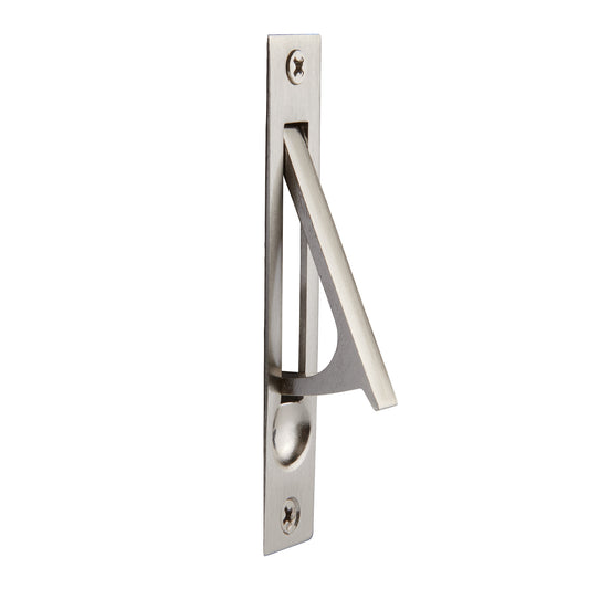 Emtek 2221 brass edge door pull in Satin Nickel