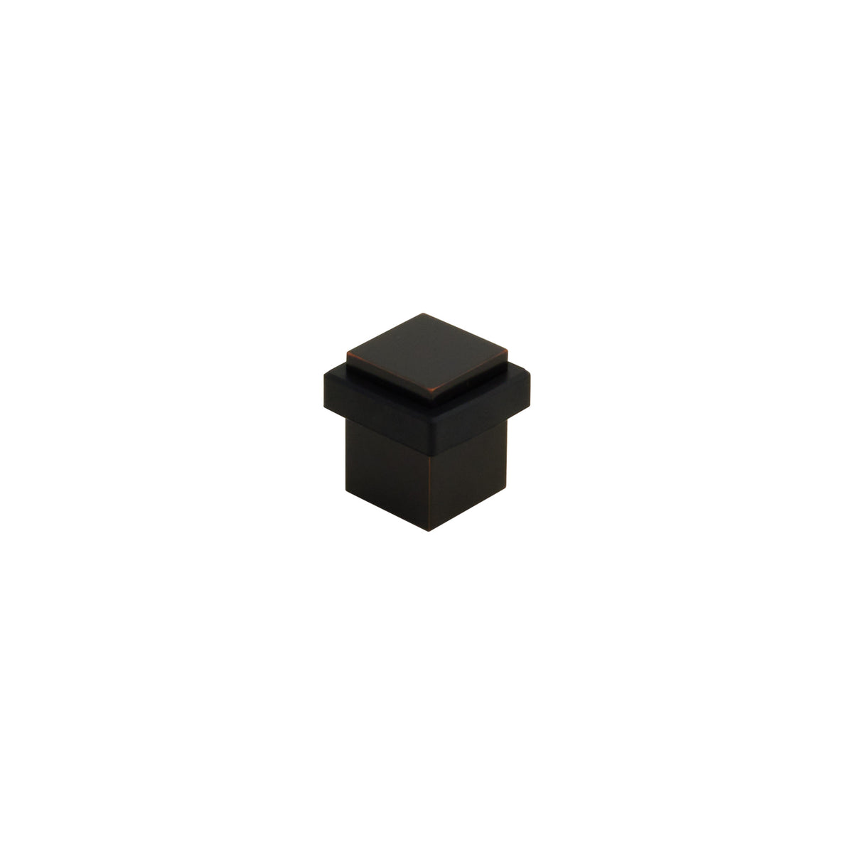 Emtek 2234US10B Square Floor Bumper, Oil Rubbed Bronze, 1 3/8
