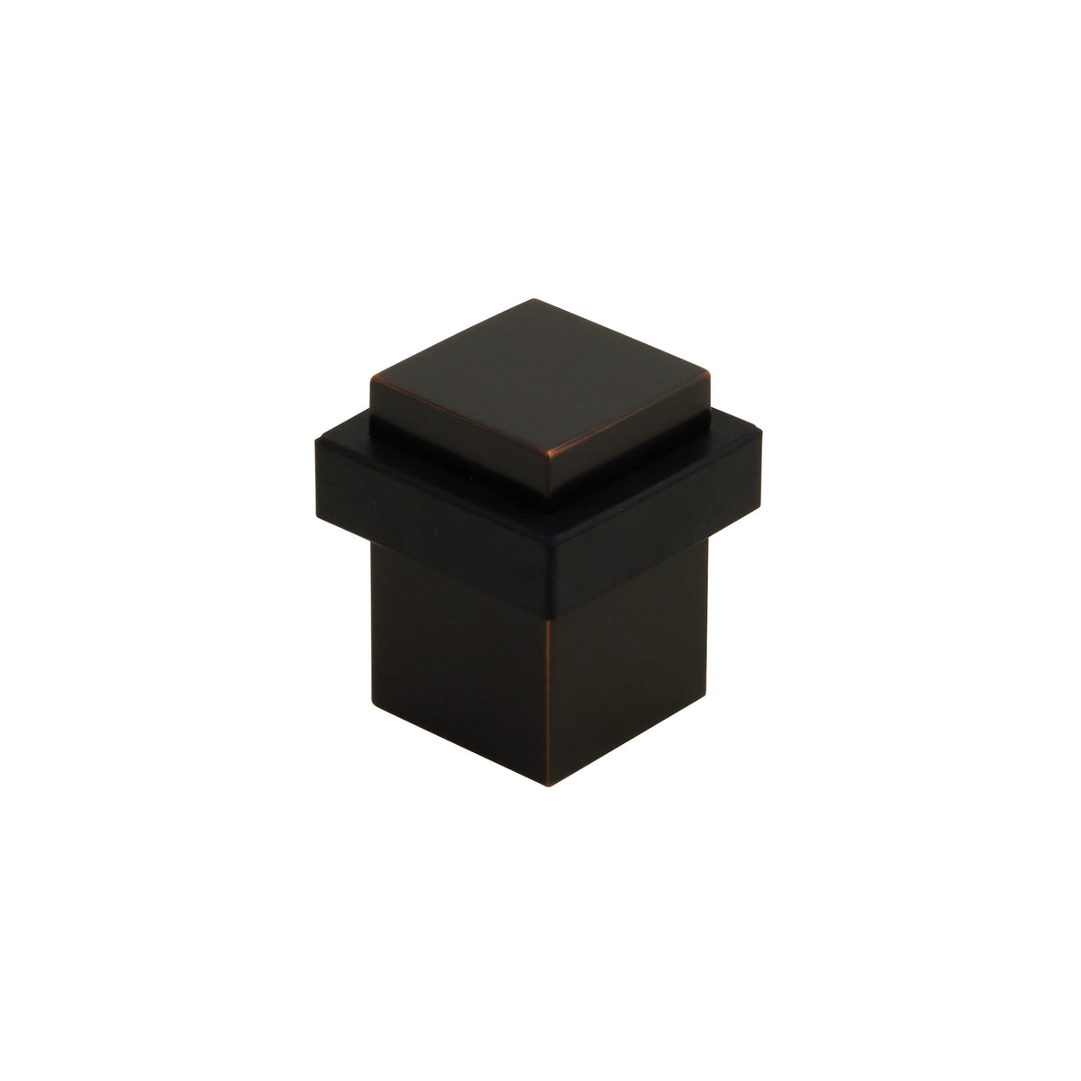 Emtek 2235US10B Square Floor Bumper, Oil Rubbed Bronze, 2 ½