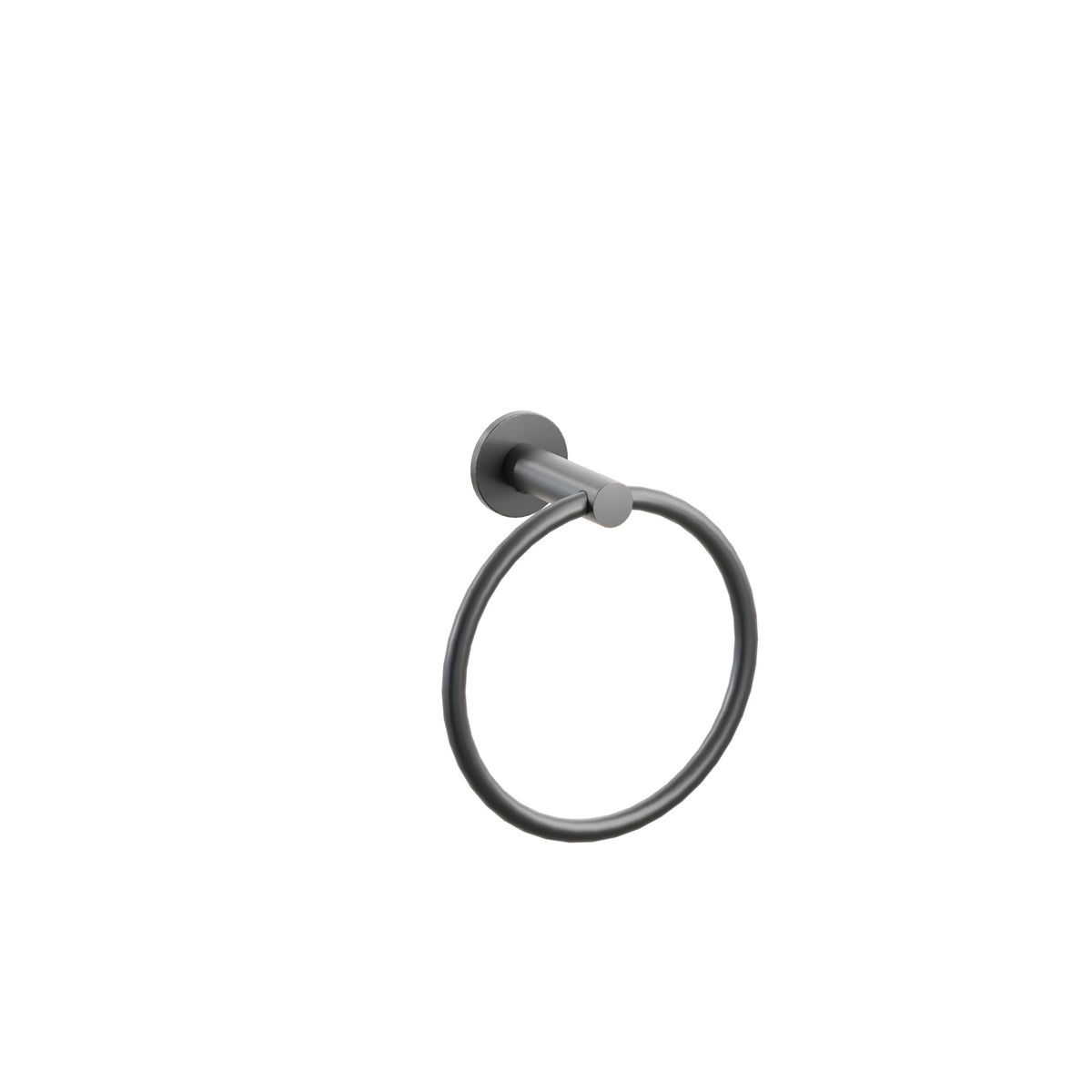 Emtek Modern Tubular Brass Towel Ring 228200US10B