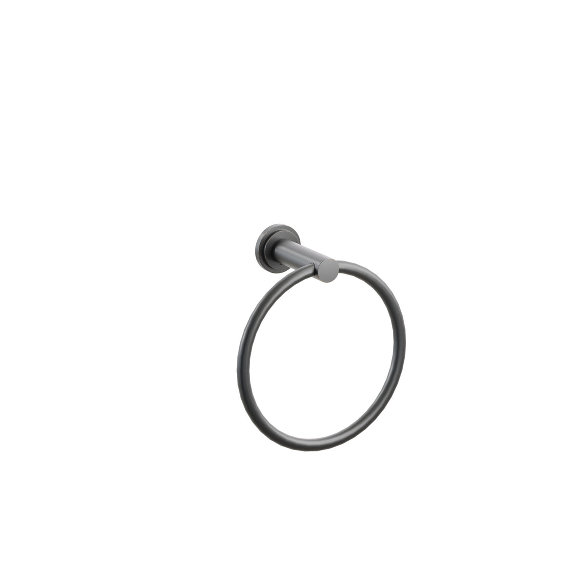 Emtek Modern Tubular Brass Towel Ring 2282TDUS10B