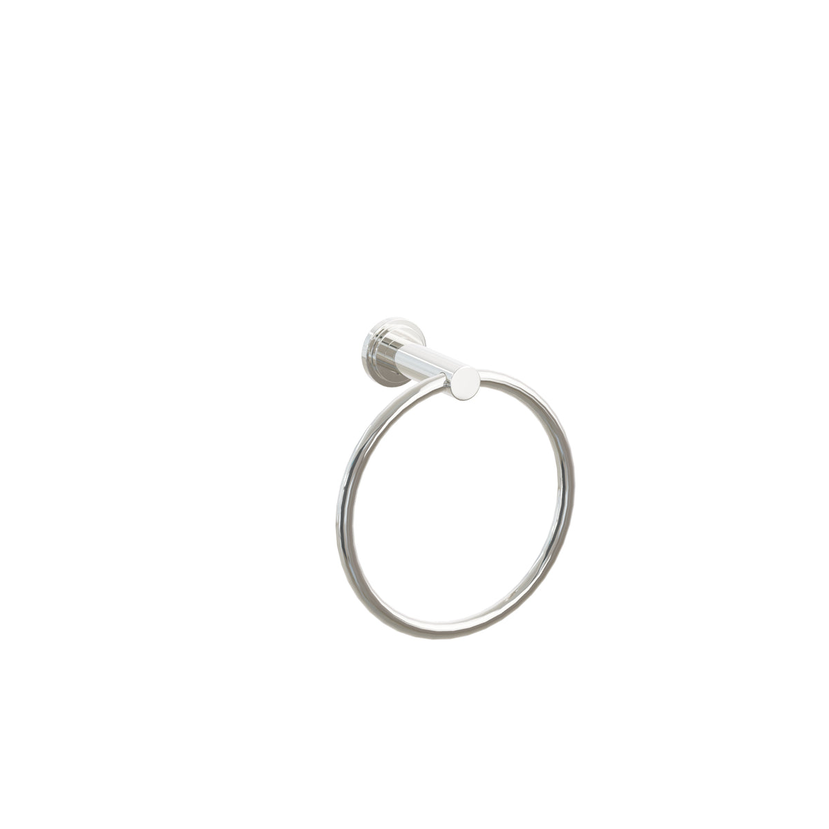 Emtek Modern Tubular Brass Towel Ring 2282TDUS14