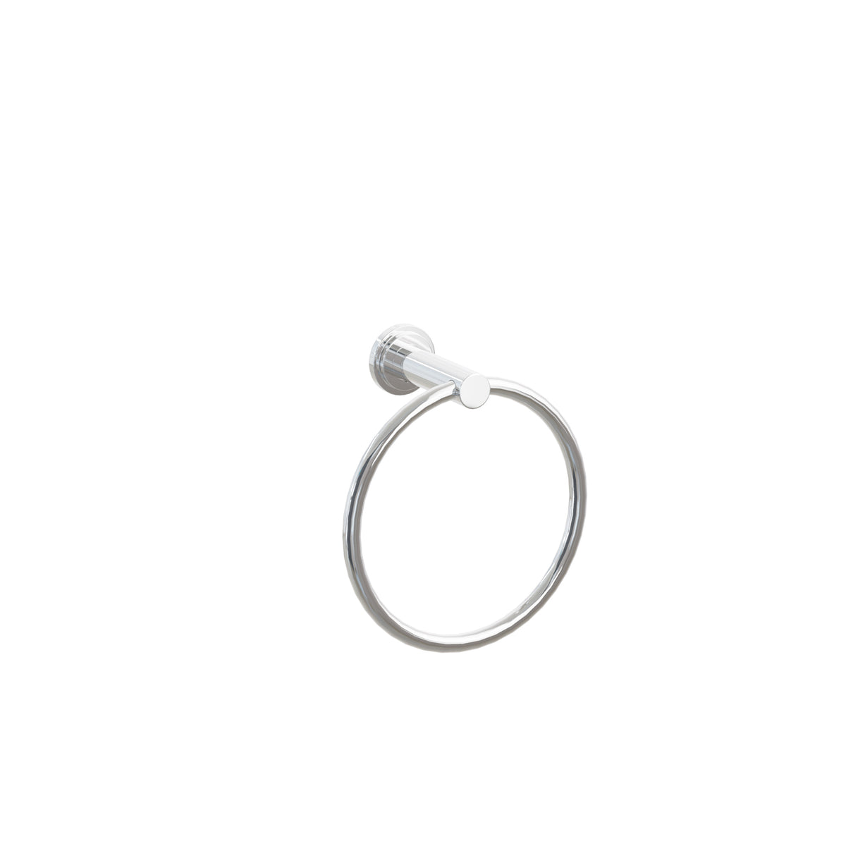 Emtek Modern Tubular Brass Towel Ring 2282TDUS26