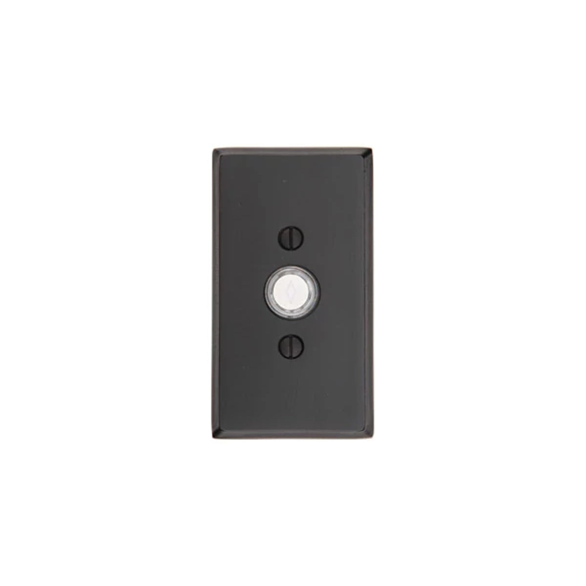 Emtek 2423FB - #3 Rosette, Flat Black Bronze