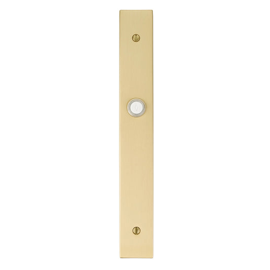 Emtek 2441US4 - Satin Brass, 1-1/2"x11" Rosette