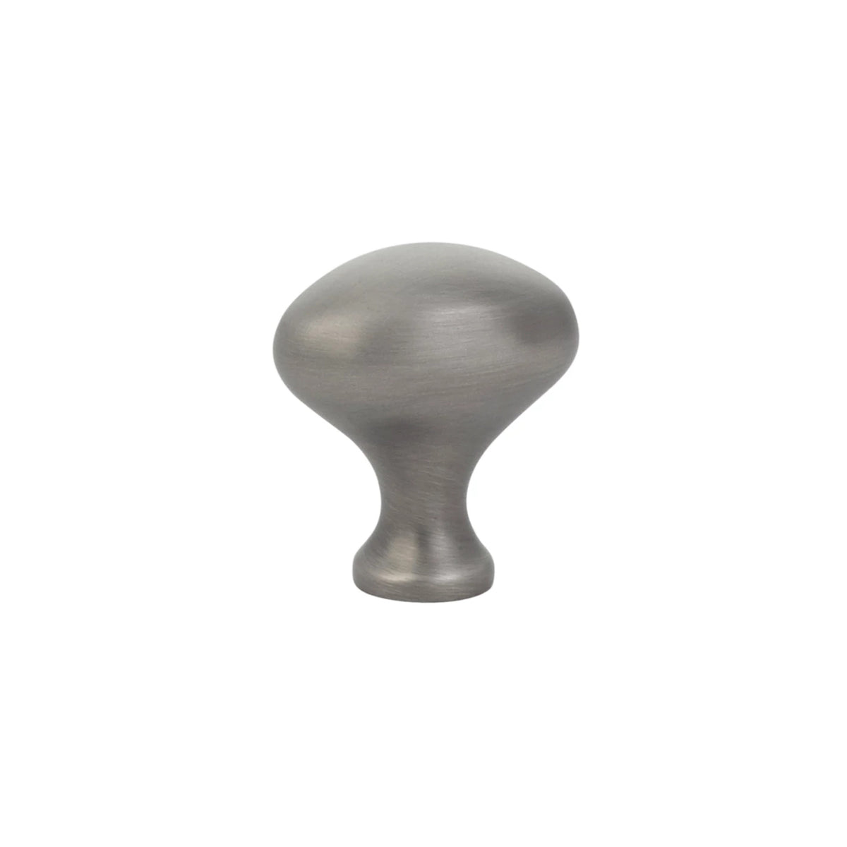 Emtek Egg cabinet knob 1 inch in Pewter - 86015US15A