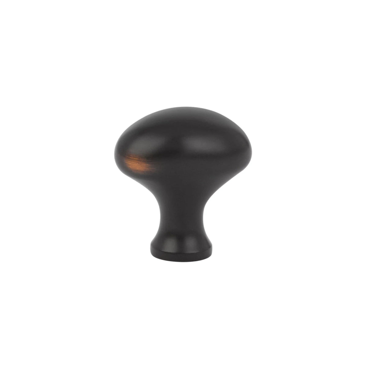 Emtek Egg cabinet knob 1 ¼ inch in Oil Rubbed Bronze - 86016US10B