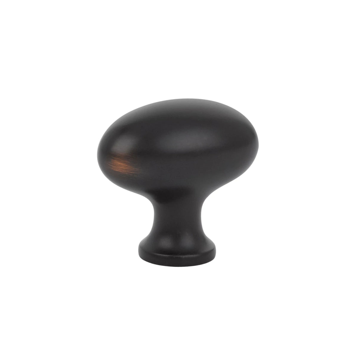 Emtek Egg cabinet knob 1 ¾ inch in Oil Rubbed Bronze - 86124US10B