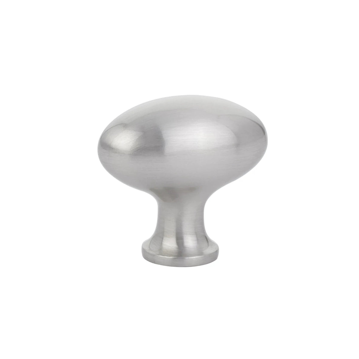 Emtek Egg cabinet knob 1 ¾ inch in Satin Nickel - 86124US15