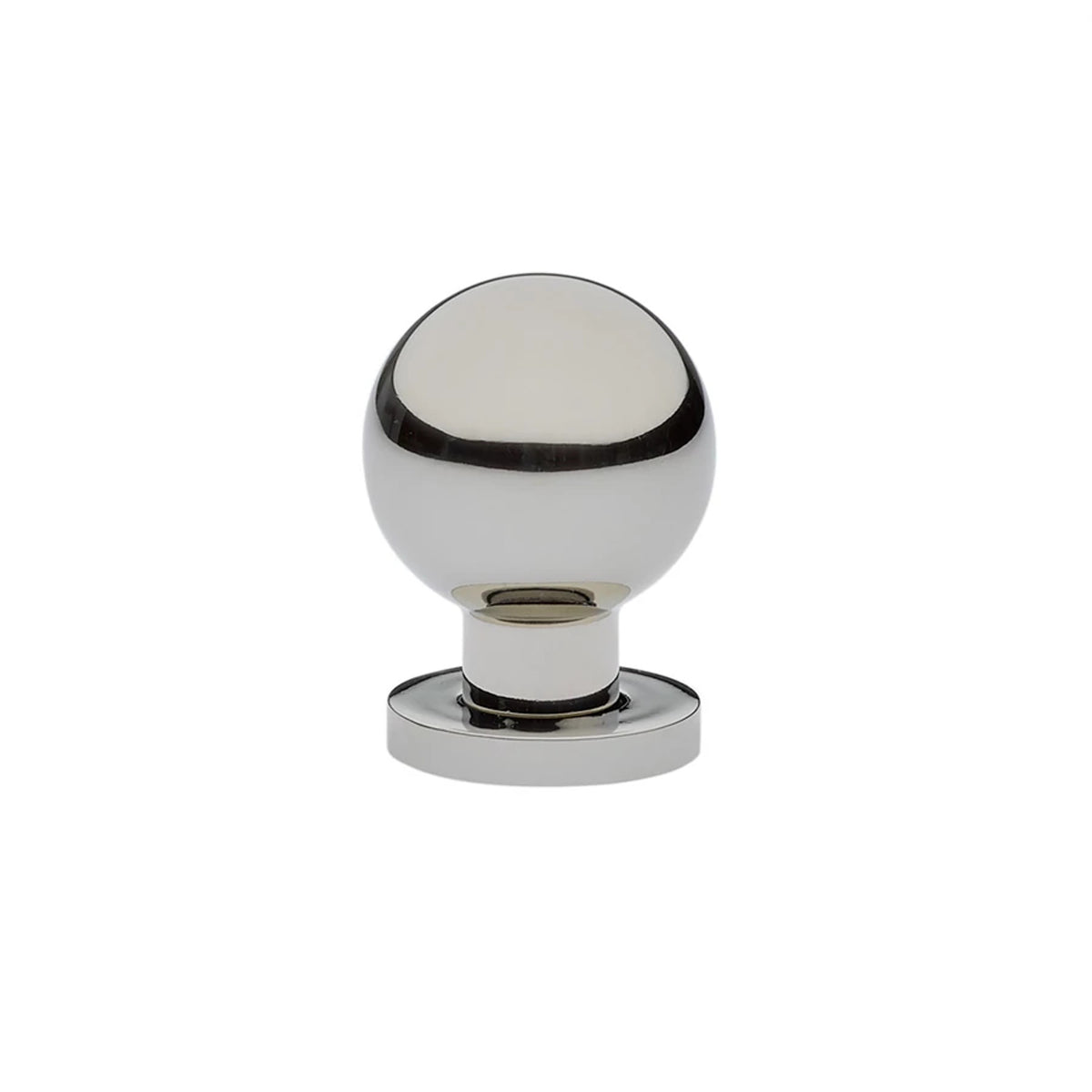 Emtek Globe cabinet knob in Polished Nickel - 86152US14