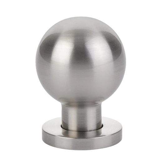 Emtek Globe cabinet knob in Satin Nickel - 86152US15