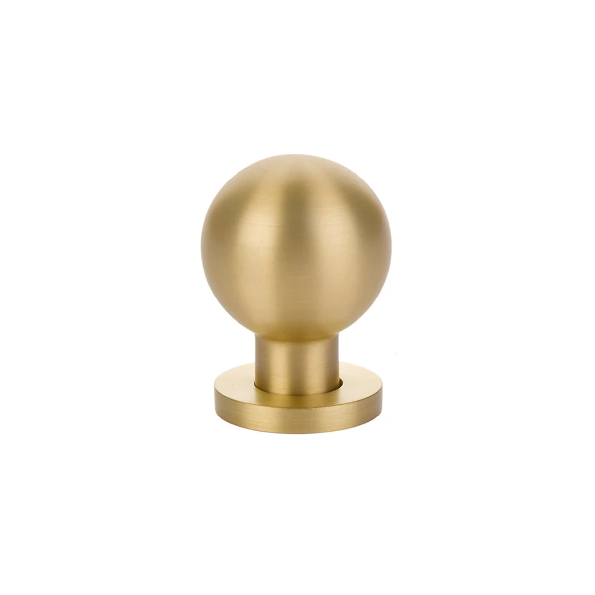 Emtek Globe cabinet knob in Satin Brass - 86152US4