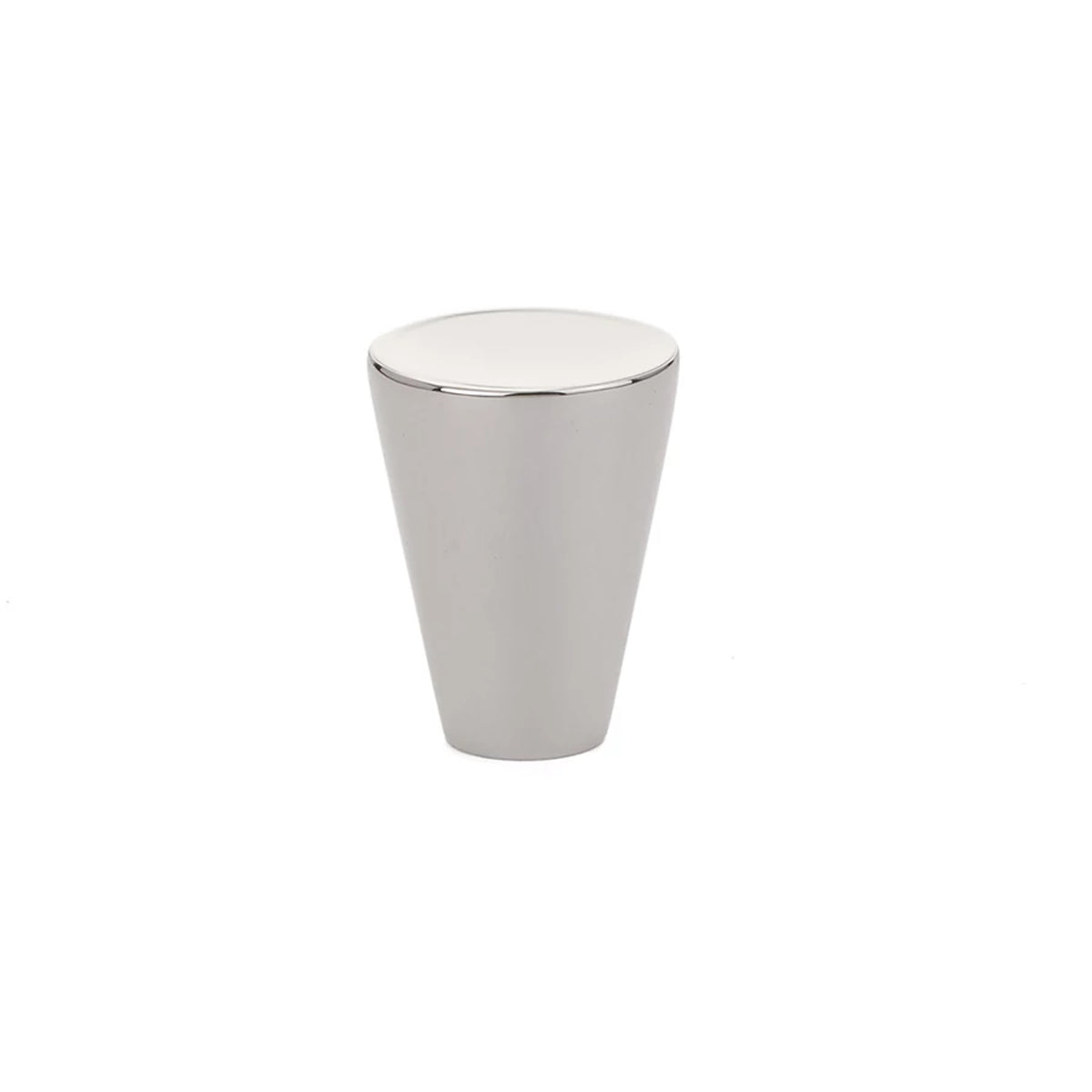 Emtek Cone Cabinet Knob Polished Nickel 1 inch