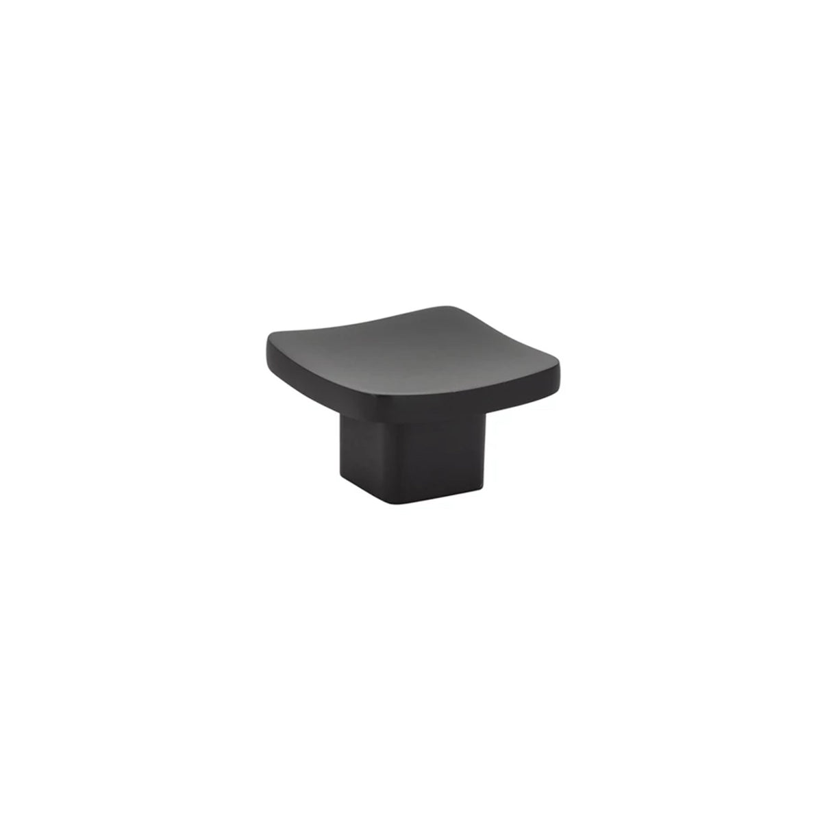 Emtek Basin Cabinet Knob Flat Black 1 ¼ inch