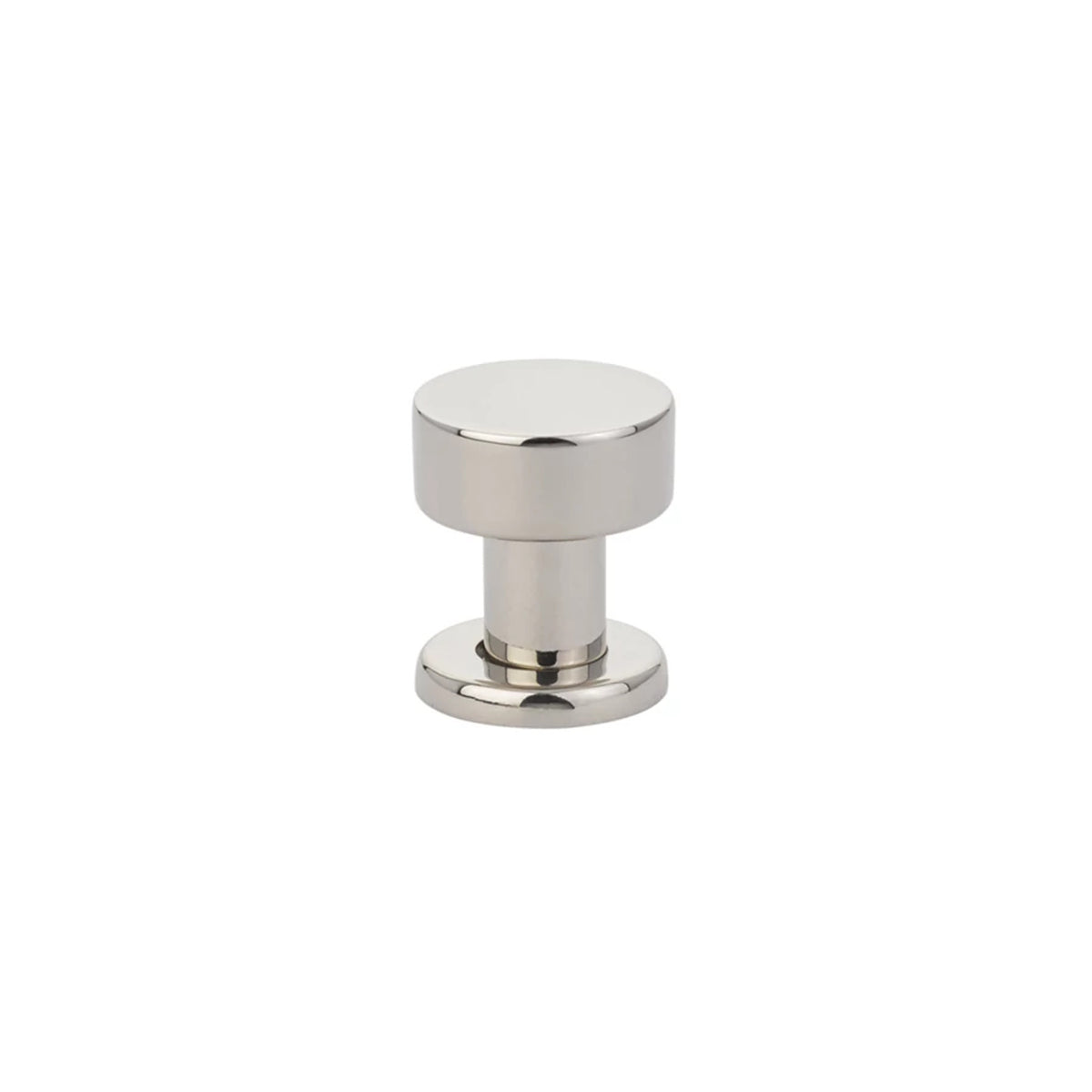 Emtek Cadet Cabinet Knob Polished Nickel 1 inch