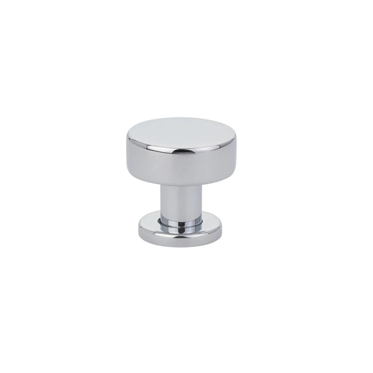 Emtek Cadet Cabinet Knob Polished Chrome 1 ¼ inch