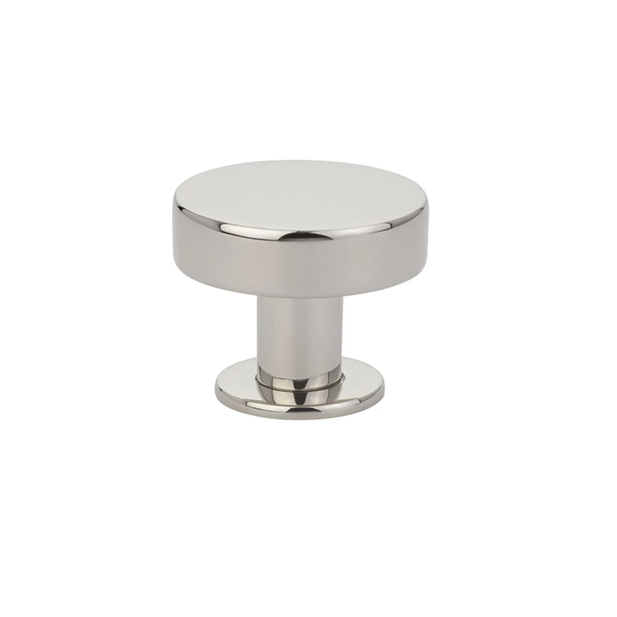 Emtek Cadet Cabinet Knob Polished Nickel 1 ¾ inch