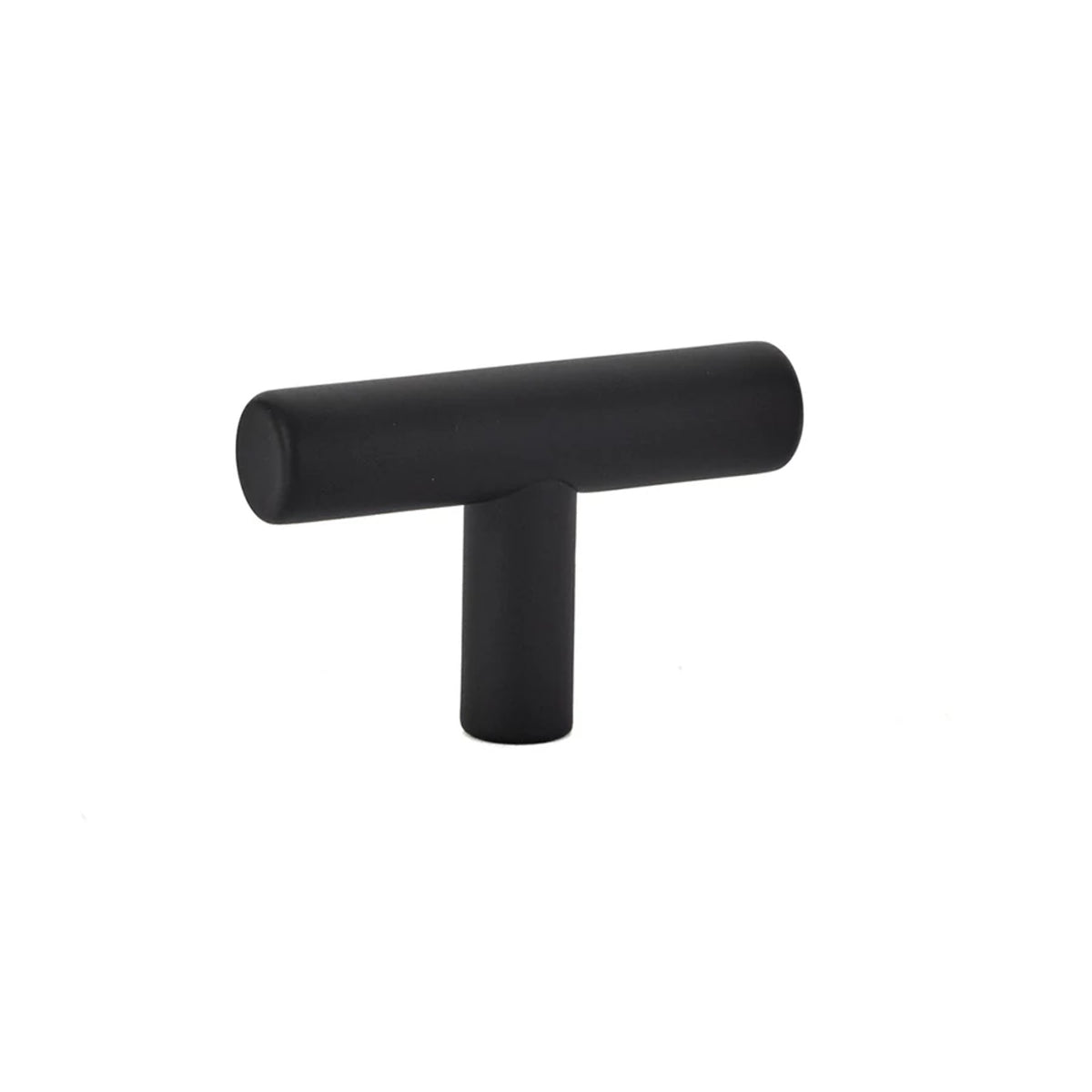 Emtek Bar Cabinet T-Knob Flat Black